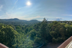 62 m2 renovated flat with a panoramic view on Jánoshegy!