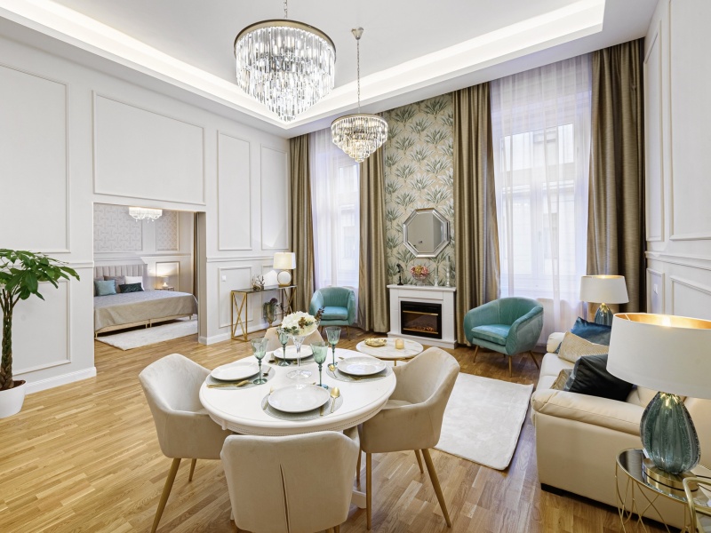 Luxurious flat on 82 m2 close to theatre, shopping mall and restaurants!