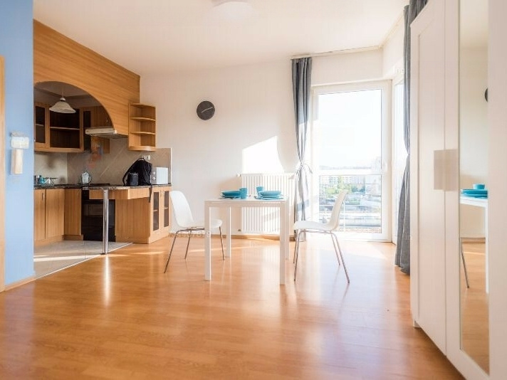 Nice renovated studio just behind Déli Railway Station and M2 metro line!