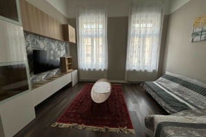 On the main Boulevard still in the 5th district, a 53 m2 apartment across the theatre!